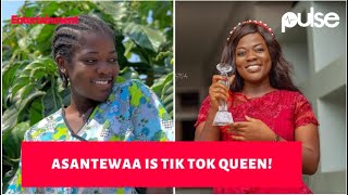 Best viral Tik Tok compilation from Asantewaa Tik Tok Queen 2020 [upl. by Annaierb]