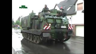 Military Nonstop Thüringer Löwe 2005  Teil 1 Gefechtsübung Gewässerüberquerung Straßenmarsch [upl. by Bellis]