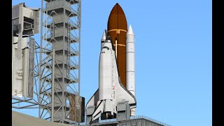 Orbiter 2016 Space Shuttle Brunswicker SSM53 live launch [upl. by Adnirod]