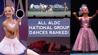 All ALDC National Group Dances Ranked  Dance Moms [upl. by Lawson]