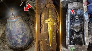 We Found The Treasure That Will Shock The World  Strange Treasure Hunt with Metal Detector [upl. by Atiran]