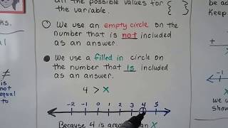 GED Math 21d Solving and Graphing Inequalities [upl. by Binnie]