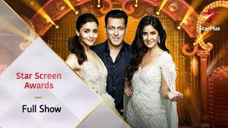 Star Screen Awards 2018  Full Red carpet Video  Salman Khan Katrina Kaif Alia Bhatt [upl. by Eissim]