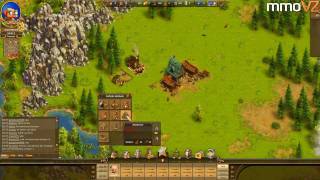 Lets Play Die Siedler Online 001  Kostenlose Wirtschaftssimulation Gameplay Trailer [upl. by Leiand]