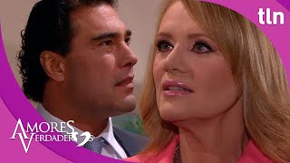 Victoria y Arriaga se vuelven a ver  Amores verdaderos 12  Capítulo136  tlnovelas [upl. by Kinsler]