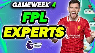 9 PLAYERS FPL EXPERTS ARE BUYING IN GAMEWEEK 4 👀 Fantasy Premier League 202425 [upl. by Sandra]