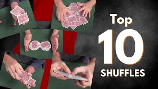 ♦️♠️ 10 Ways to Shuffle Playing Cards ♥️♣️ [upl. by Arst]