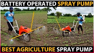 BATTERY OPERATED AGRICULTURE SPRAY PUMP  NIYO Spray Pump  Best Agriculture Sprayer Machine [upl. by Brinn515]