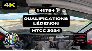 QUALIF LEDENON ALFA 75 HTCC 2024 [upl. by Yruy]