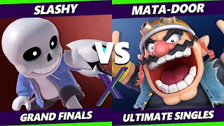 SX 551 GRAND FINALS  SLASHY Mii Brawler Vs MataDoor L Wario Smash Ultimate  SSBU [upl. by Eirojram]