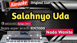 Rayola  Salahnyo Uda  Karaoke Pop Minang Populer Live HD 2023 [upl. by Alysia]