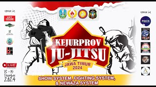 LIVE  Day 2  KEJURPROV JUJITSU JAWA TIMUR 2024 part 1 [upl. by Safoelc779]