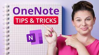 OneNote Tips and Tricks [upl. by Limay]