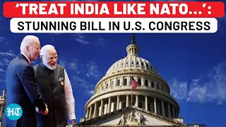 ‘Treat India Like NATO…’ US Senator Introduces Bill To Boost Ties With New Delhi Amid China Threat [upl. by Manoff]