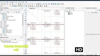 SewerCAD│02 DISEÑO DE SISTEMA DE ALCANTARILLADO PARTE 1 [upl. by Kalindi8]