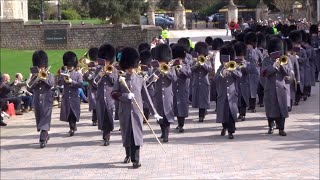 Changing the Guard at Windsor Castle  Saturday the 16th of March 2024 [upl. by Ettennej]