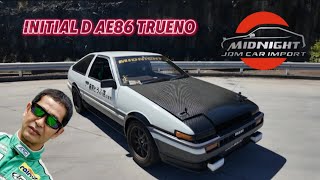 INITIAL D AE86 HACHIROKU [upl. by Sivahc]