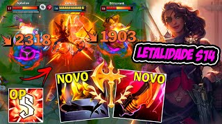 SAMIRA BUILD LETALIDADE TÁ EXTREMAMENTE QUEBRADA NA SEASON 14  LEAGUE OF LEGENDS [upl. by Inigo]