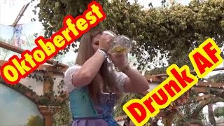 Drew gets Drunk AF at Oktoberfest in Germany [upl. by Florri]