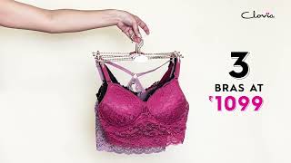 3 Bralettes for Just ₹1099  Best Comfort amp Style for Every Occasion [upl. by Yromas]