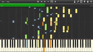 GodowskyChopin Op 10 no 8 v1Synthesia [upl. by Korfonta]