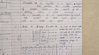 Encoder with all types  Octal to Binary Encoder  Digital Electronics  Lec66 [upl. by Clintock]