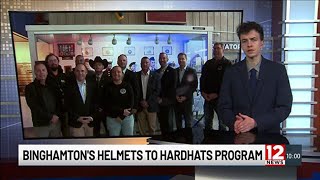 City of Binghamton provides update on partnership with “Helmets to Hardhats” [upl. by Renie]