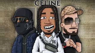 Youngn Lipz ft Ay Huncho and WeWantWraiths  Celine Official Visualizer [upl. by Eelta]