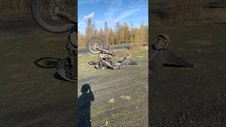 One arm wheelies and muddy seats aren’t easy [upl. by Vivianne]