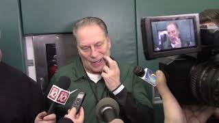 Michigan State Tom Izzo on Purdue Center Zach Edey [upl. by Giff]