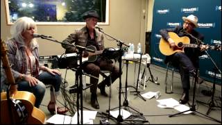 Emmylou Harris Rodney Crowell amp Elvis Costello quotWheelsquot Live  SirusXM  Outlaw Country [upl. by Saihttam]