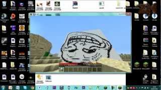 Come Mettere Immagini su MinecraftPixel art Tutorial ITAHD [upl. by Hobbs457]