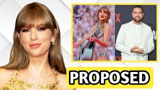 Taylor Swift Just Propose to Travis Kelce on Stage Eras Tour Mashup Has Fans Freaking Out [upl. by Atrebla]