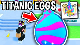 How You Can Get FREE TITANIC PETS Using These EGGS in Roblox Pet Simulator 99 [upl. by Bach]