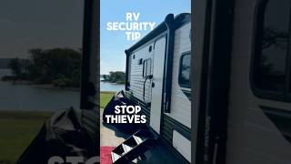 RV Security Tip  Portable Waste Tote Tank rv camping security vacation [upl. by Eceerehs]