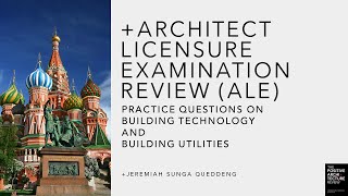 ARCHITECT LICENSURE EXAMINATION ALE REVIEW PRACTICE QUESTIONS [upl. by Aziaf886]