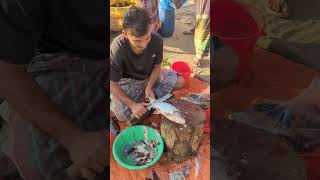 Amazing Fish Clening Skills youtubeshorts fishcuttingskills viralvideo [upl. by Uel133]