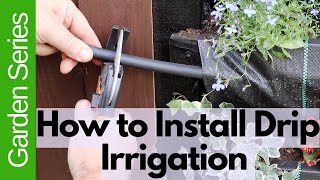 How to Install a Hydrosure Drip Watering System [upl. by Femmine]