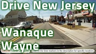 Drive New Jersey  Wanaque to Pompton Lakes to Wayne amp Side Streets [upl. by Keating]