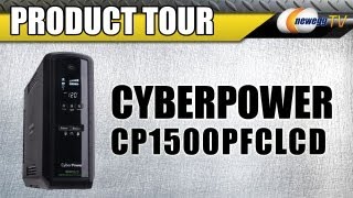 CyberPower CP1500PFCLCD UPS Product Tour  Newegg TV [upl. by Cheri]