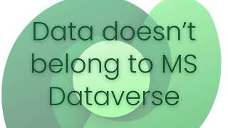 Data types which dont belong to Microsoft Dataverse [upl. by Vharat519]