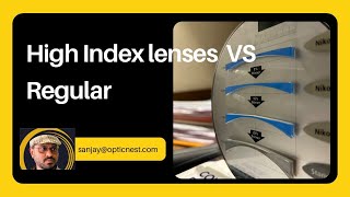 The Ultimate Showdown High Index Vs Regular Lenses  Optic Nest  Crizal [upl. by Anuahs526]