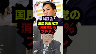 消費税5財務省が国民民主党の減税案にブチギレこんなの飲めるわけない！雑学 [upl. by Emelun]