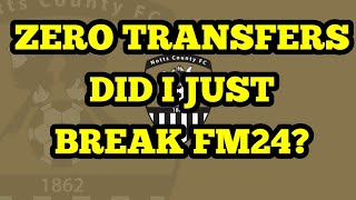 NO TRANSFERS  Notts County League 2  Part 3  FM24 [upl. by Berky40]