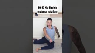 9090 Hip Stretch external rotation mobility backpain hipstretch [upl. by Yseulte]