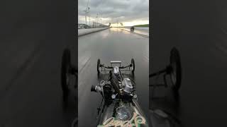 Nostalgia slingshot dragster Santa pod onboard [upl. by Purington]