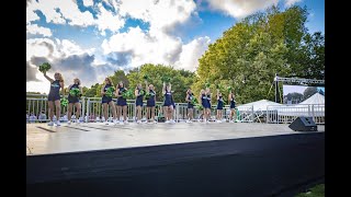 Notre Dame Pom Squad 2024 Pep Rally [upl. by Idhem]