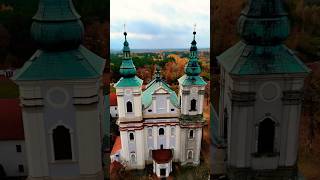 Polish Baroque Gem in 4K – Stunning Drone Views of Paradyż Church [upl. by Hassett]