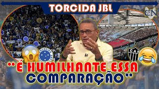 quotEM MG NÃO TEM COMOquot 😳 COMPARAÇÃO ENTRE TORCIDA DO CRUZEIRO E ATLÉTICO NO MARACANÃ É HUMILHANTE [upl. by Lucretia670]