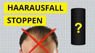 Haarausfall stoppen So kann es funktionieren inkl Sofortlösung [upl. by Nohsram]